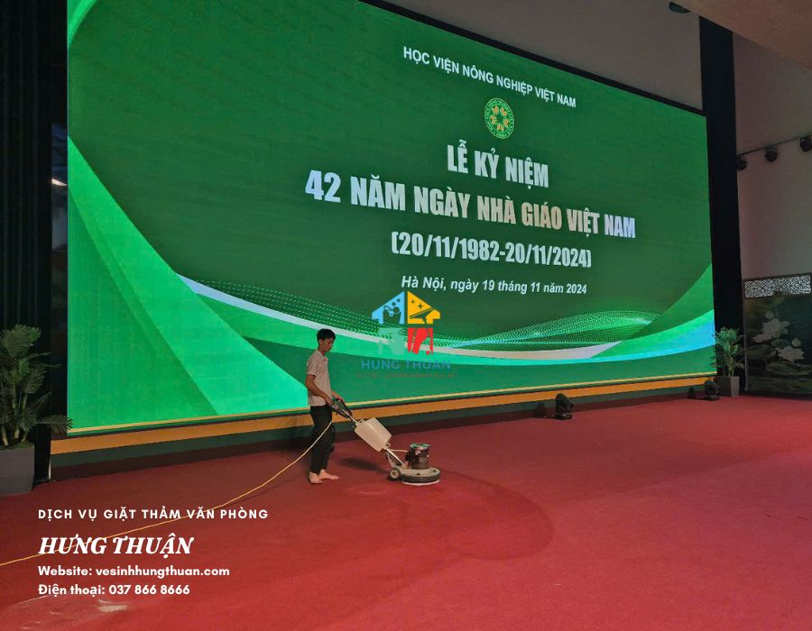 giặt thảm văn phòng