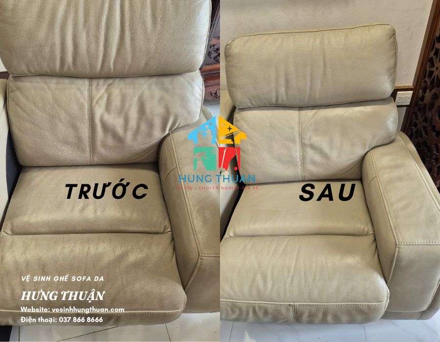 Vệ sinh sofa da