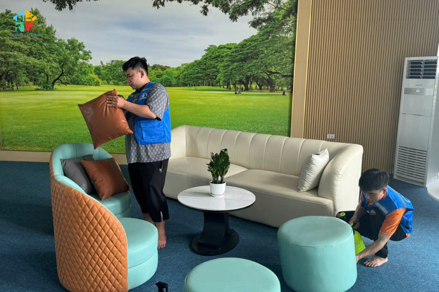 Giặt ghế sofa phường Định Công (13)