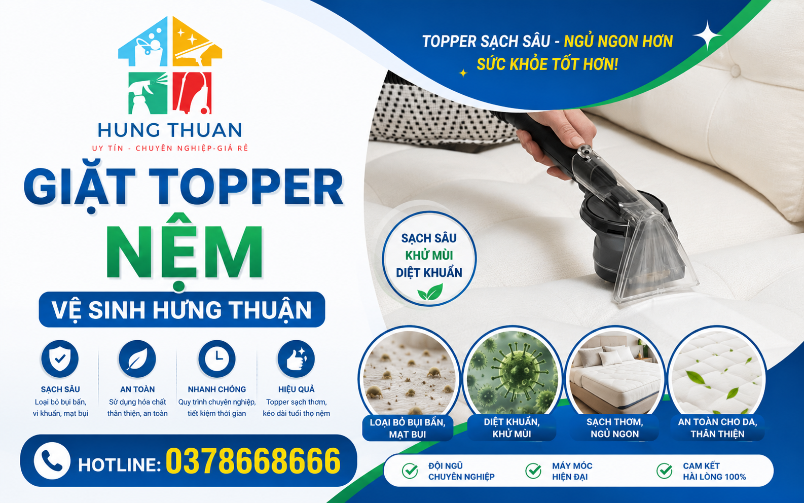 Giat topper nem
