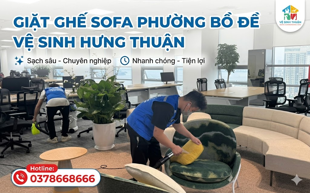 giặt ghế sofa phường Bồ Đề