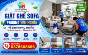 giặt ghế sofa phường Yên Nghĩa