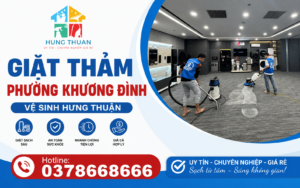 giặt thảm phường Khương Đình