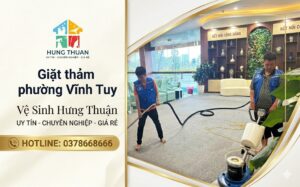 giặt thảm phường Vĩnh Tuy