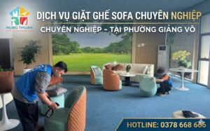 giặt ghế sofa phường Giảng Võ