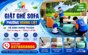 giặt ghế sofa phường Hoàng Liệt
