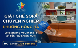 giặt ghế sofa phường Hồng Hà