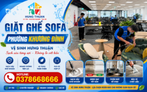 giặt ghế sofa phường Khương Đình