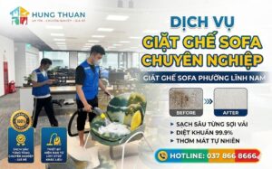 giặt ghế sofa phường Lĩnh Nam