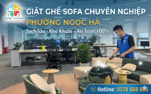 giặt ghế sofa phường Ngọc Hà