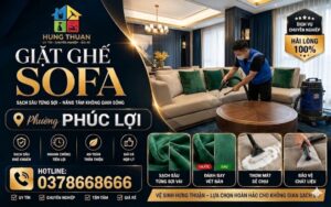giặt ghế sofa phường Phúc Lợi