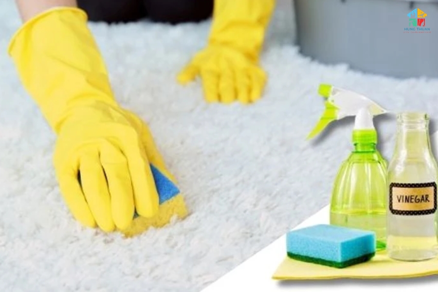 Các bước chuẩn bị trước khi giặt thảm lông