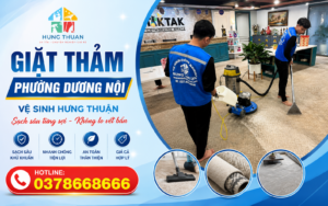 giặt thảm phường Dương Nội
