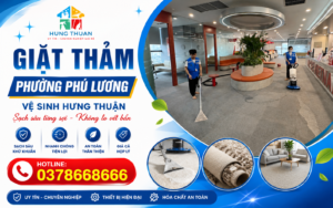 giặt thảm phường Phú Lương
