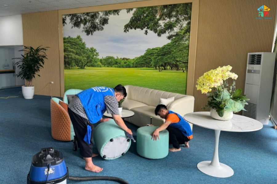 quy trinh giat ghe sofa chuyen nghiep