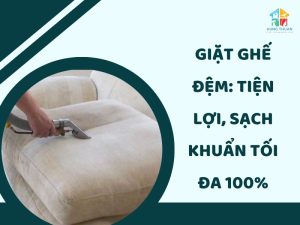 Giặt ghế đệm