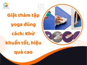 Giặt thảm tập yoga đúng cách