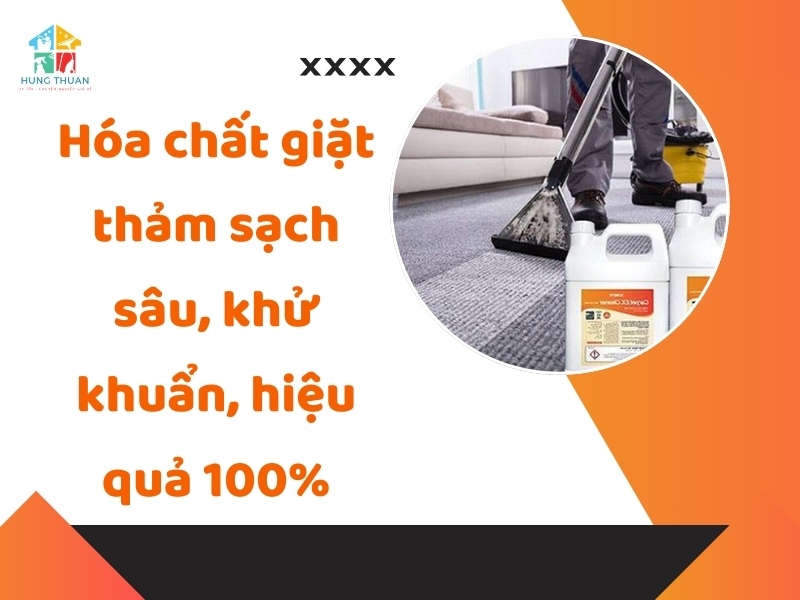 Hóa chất giặt thảm