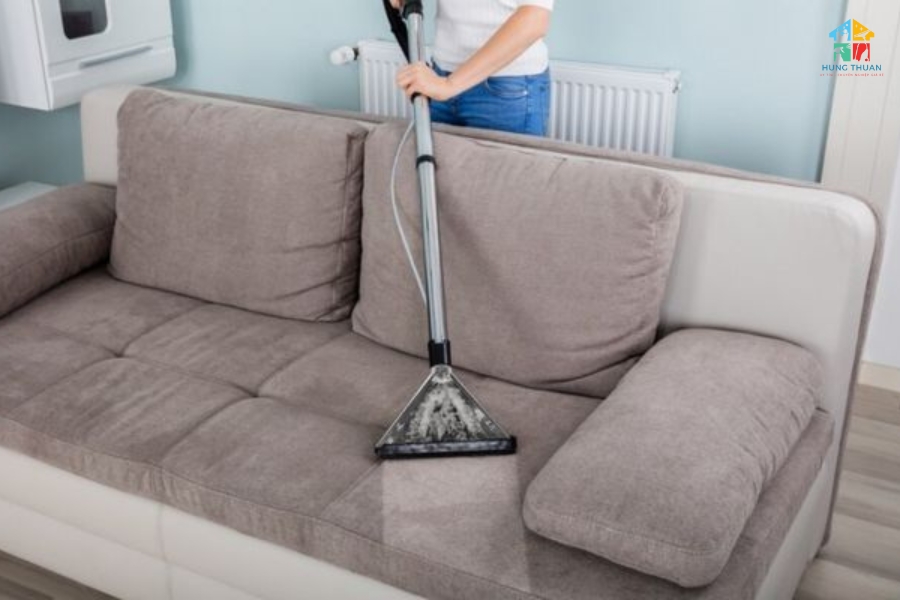 cach ve sinh sofa vai ni