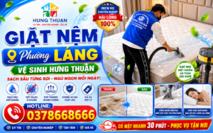 giặt nệm phường Láng