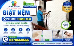 giặt nệm phường Tương Mai