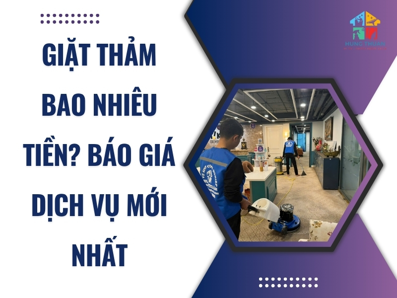 Giặt thảm bao nhiêu tiền
