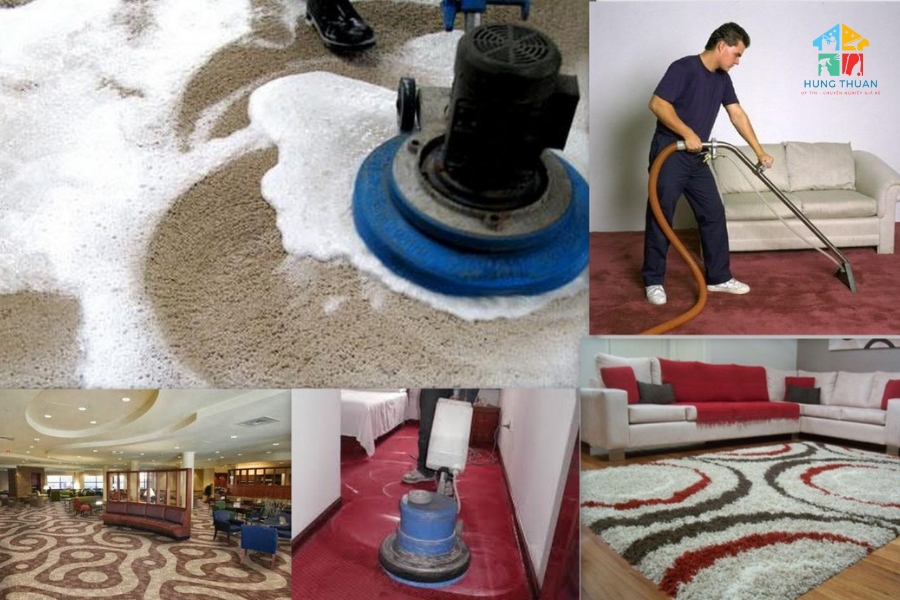 Giặt thảm lót sàn