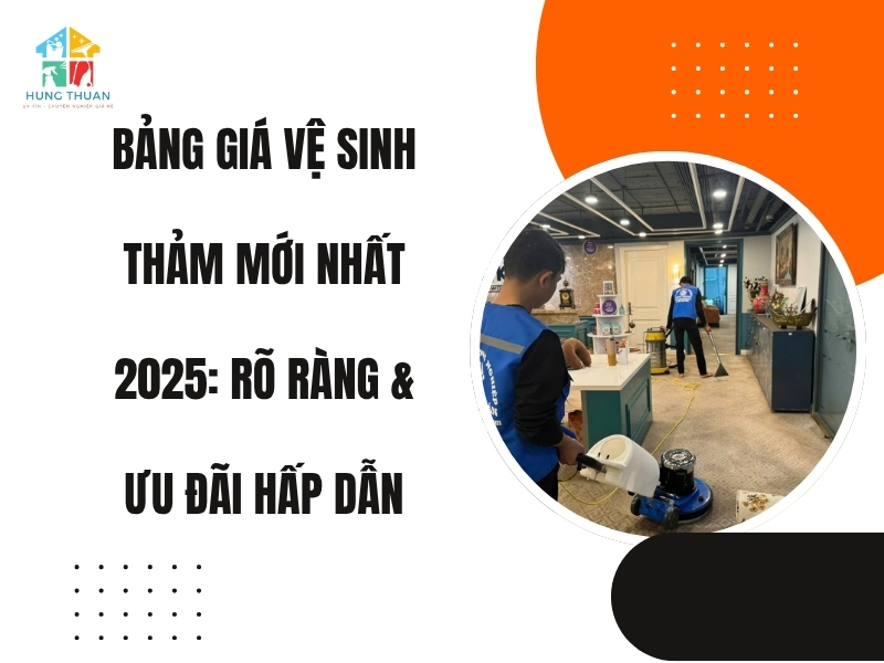 Bảng giá vệ sinh thảm