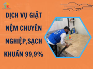 Dịch vụ giặt nệm