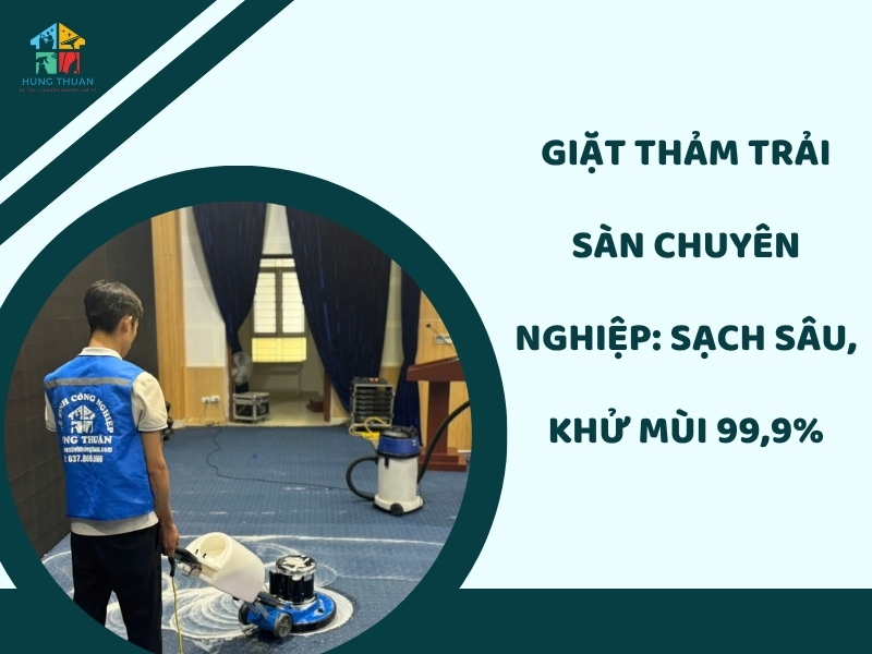 Giặt thảm trải sàn