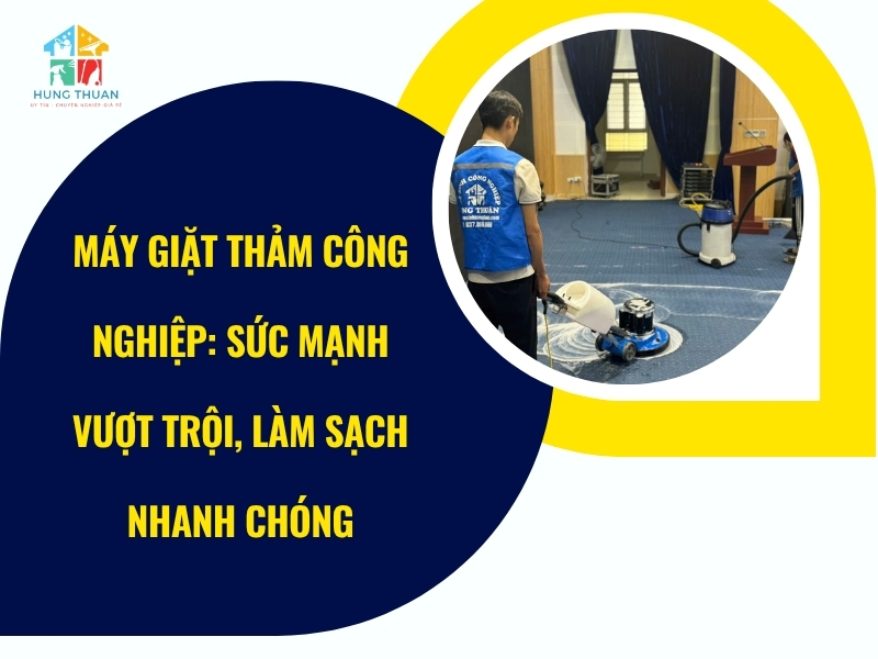 Máy giặt thảm công nghiệp
