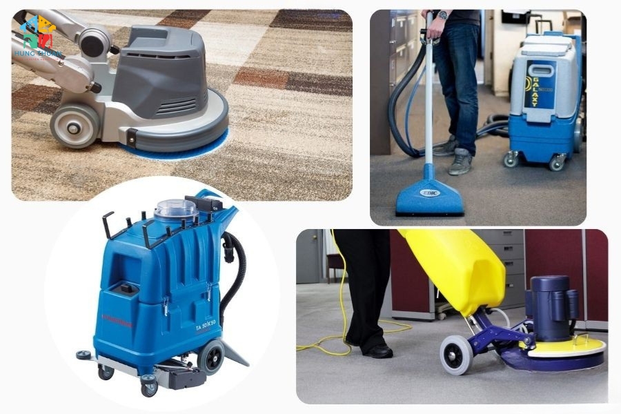 dụng cụ vệ sinh thảm văn phòng