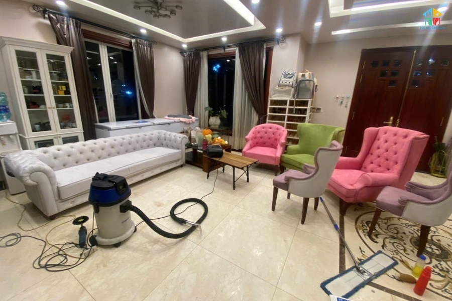 giặt sofa nỉ Hà Nội