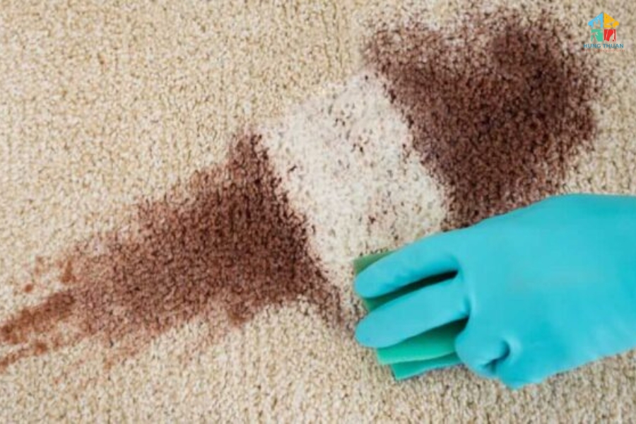 Mẹo vệ sinh thảm tại nhà