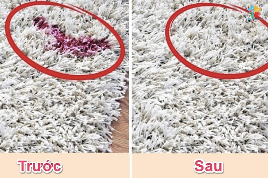 vệ sinh thảm tại nhà