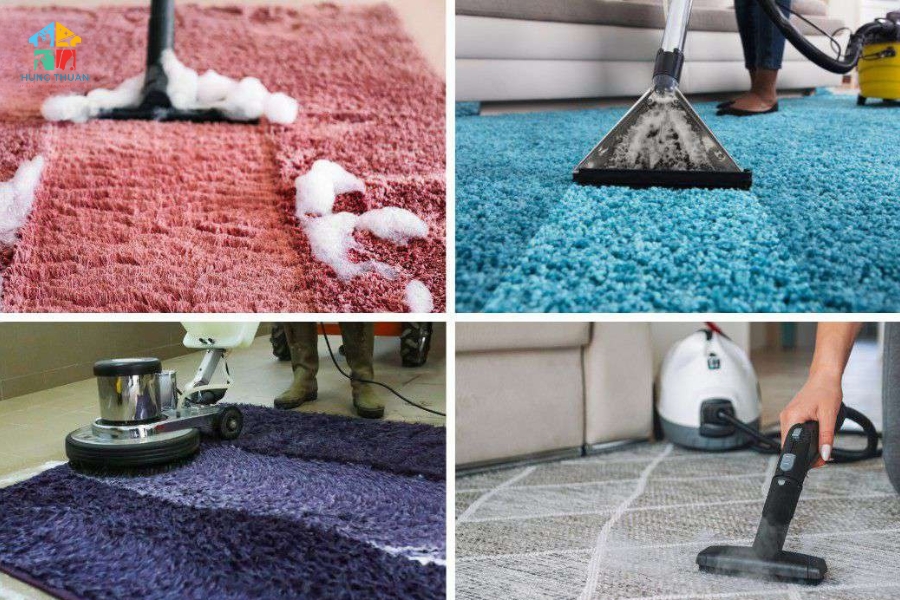 Công nghệ giặt hút thảm len hiện đại nhất