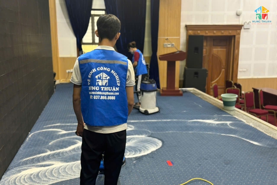 vệ sinh thảm văn phòng