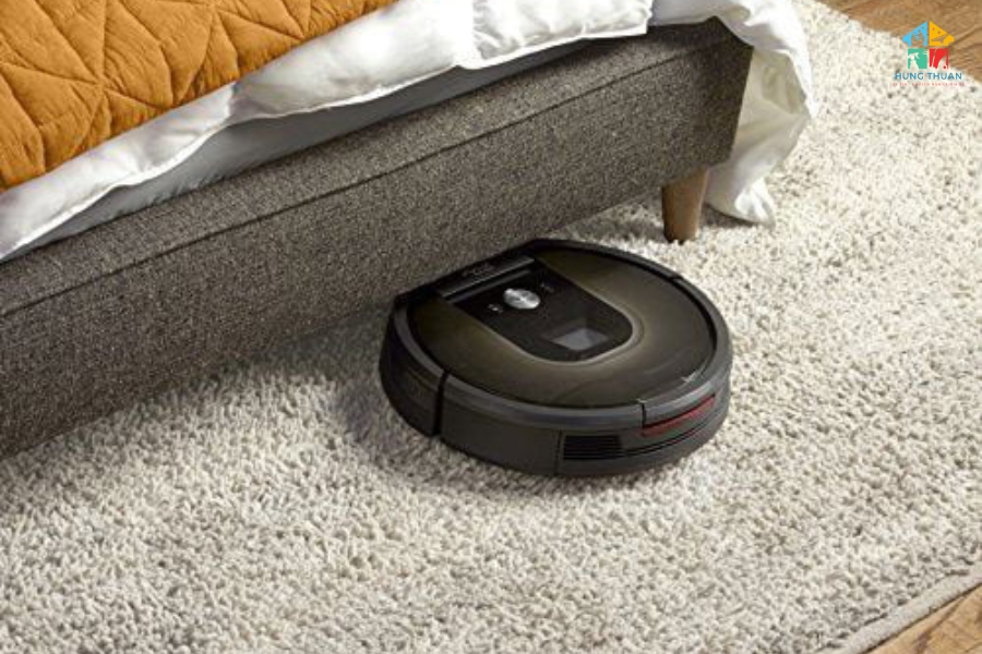 Sử dụng robot để vệ sinh thảm văn phòng