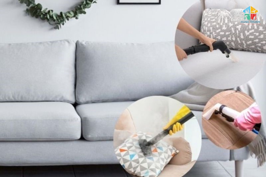 Giặt ghế sofa bị dính thức ăn (7)