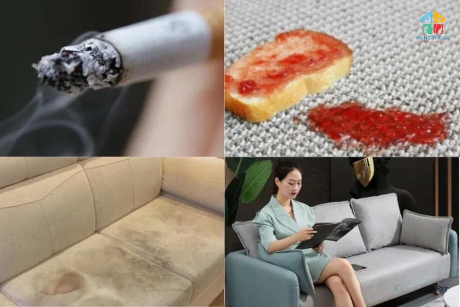 Giặt ghế sofa bị hôi