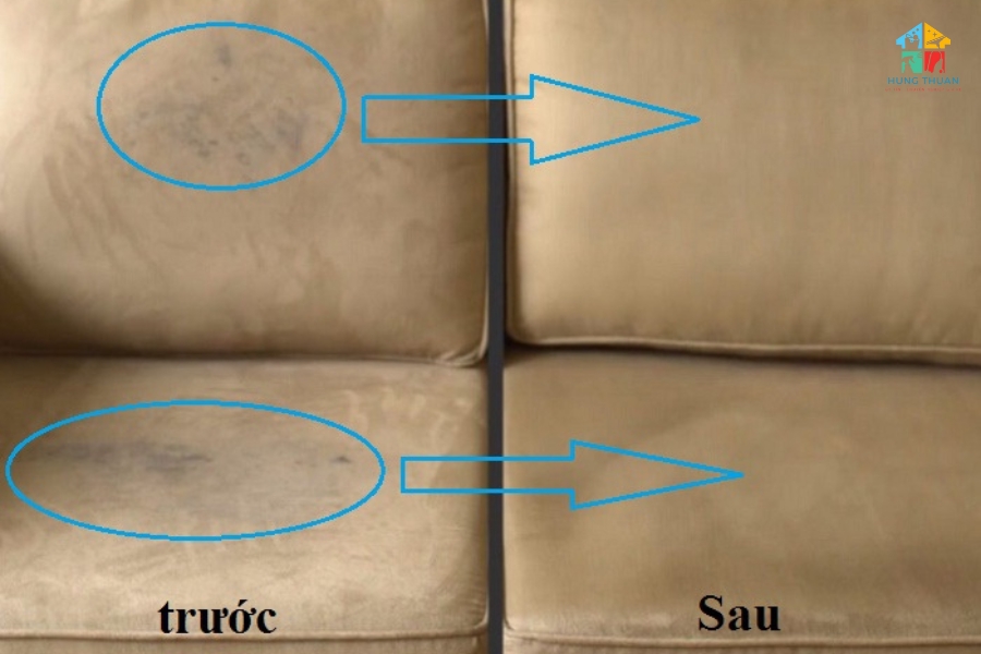 Giặt ghế sofa bị mốc