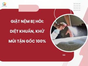 Giặt nệm bị hôi