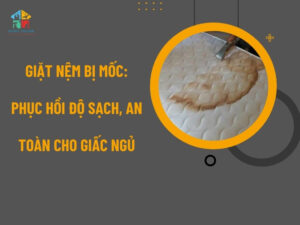 Giặt nệm bị mốc