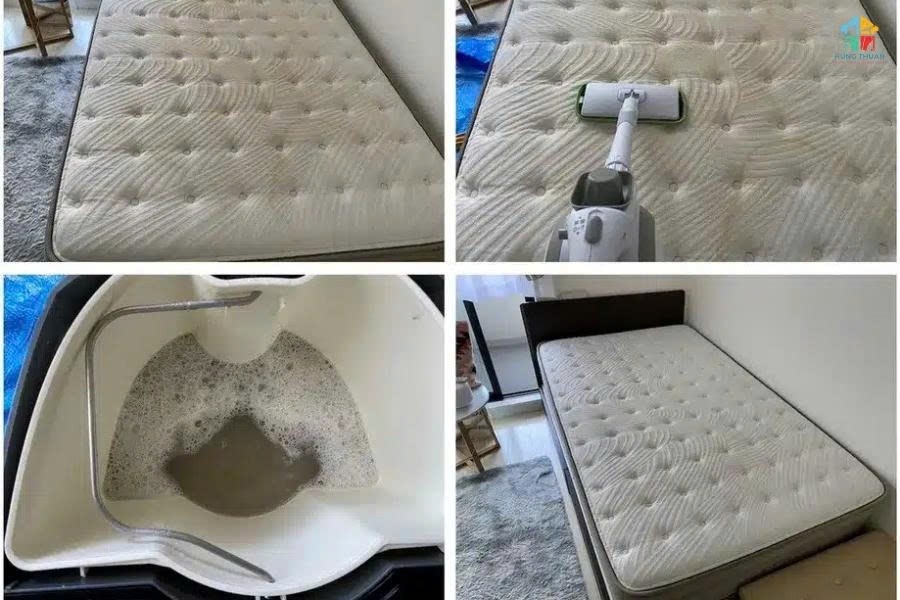 Giặt nệm bị ố vàng (3) Giặt nệm bị ố vàng (3)