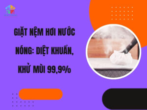 Giặt nệm hơi nước nóng