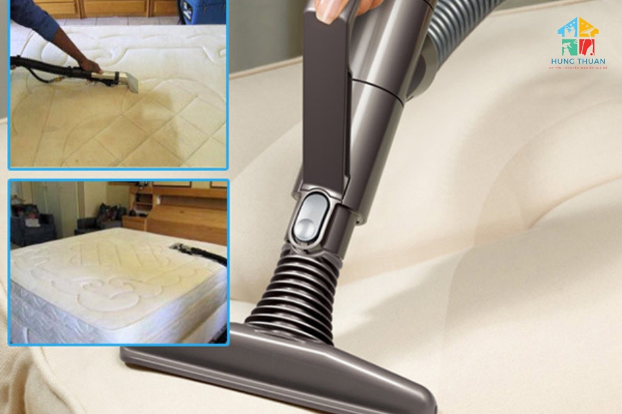 Giặt nệm loại bỏ vết bẩn lâu ngày (5)