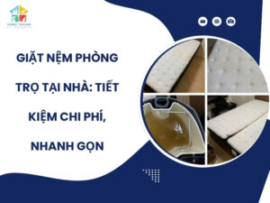 Giặt nệm phòng trọ