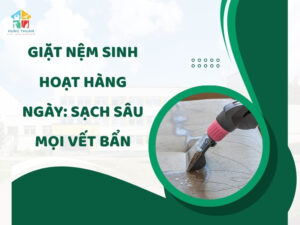Giặt nệm sinh hoạt