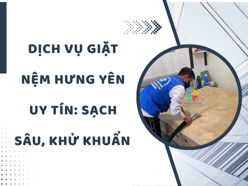 giặt nệm hưng yên