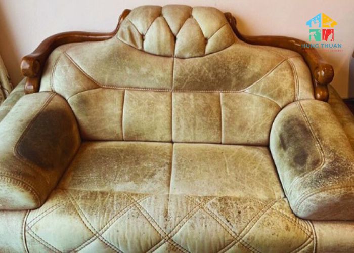 Cách làm sạch ghế sofa da bị mốc Cách làm sạch ghế sofa da bị mốc